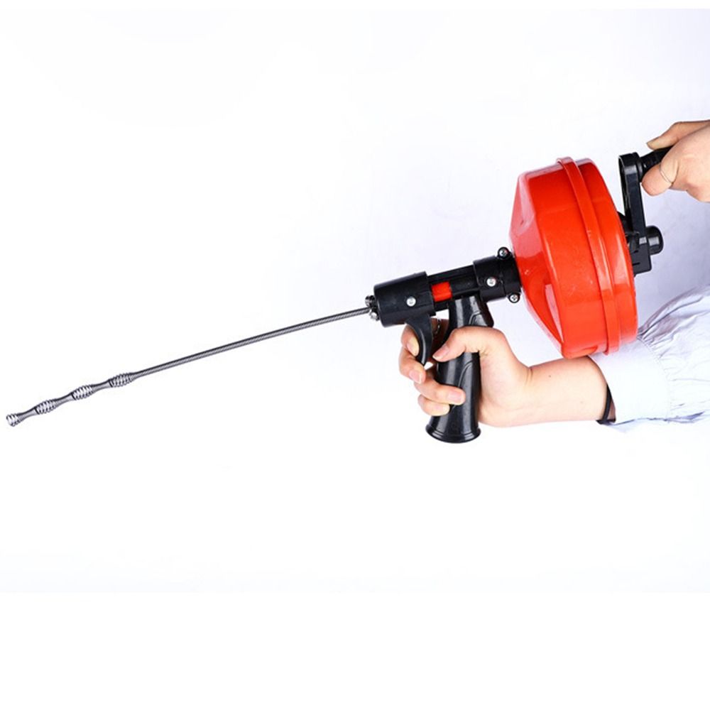 Drain Snake Flexible - Desentupidor Profissional Manual/Elétrico Flexível para Tubulações