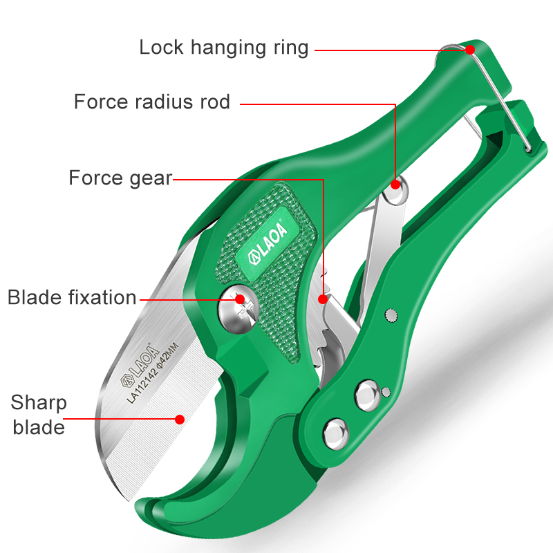 Cortador de Tubos PVC LAOA 42M - Pipe Cutter Ratchet avaliação e preço