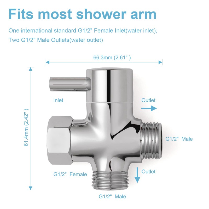 Válvula desviadora de cabeça d - Shower Valve Cartridge avaliação e preço