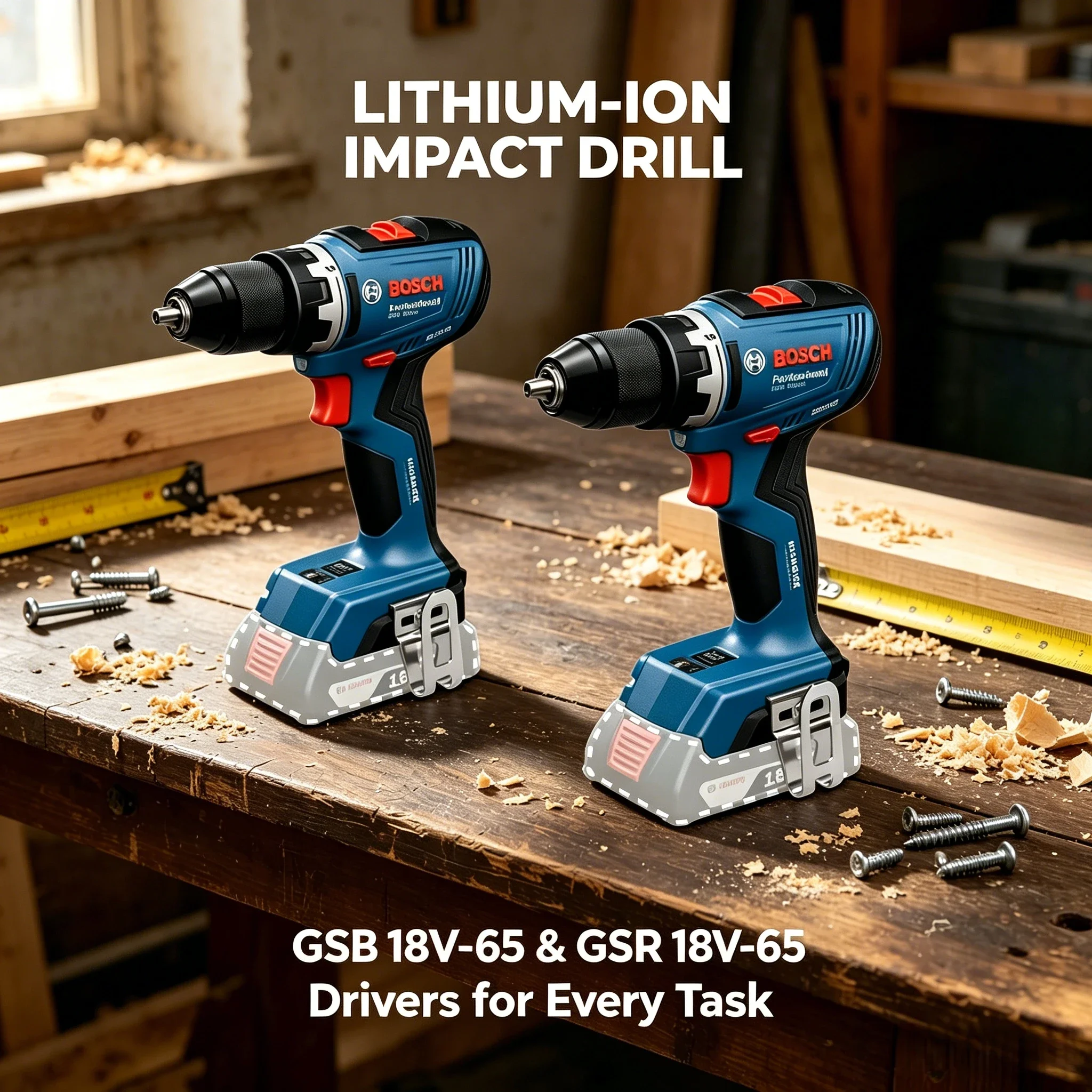Furadeiras Compactas Bosch GSR - Bosch Drill Gsb 18V avaliação e preço