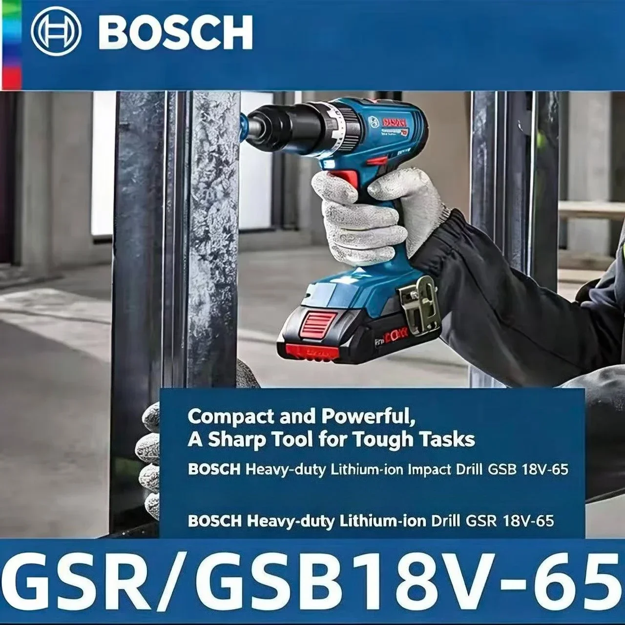 Furadeiras Compactas Bosch GSR - Bosch Drill Gsb 18V avaliação e preço
